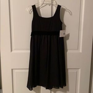 NWT In By Ten Girl’s Black Dress